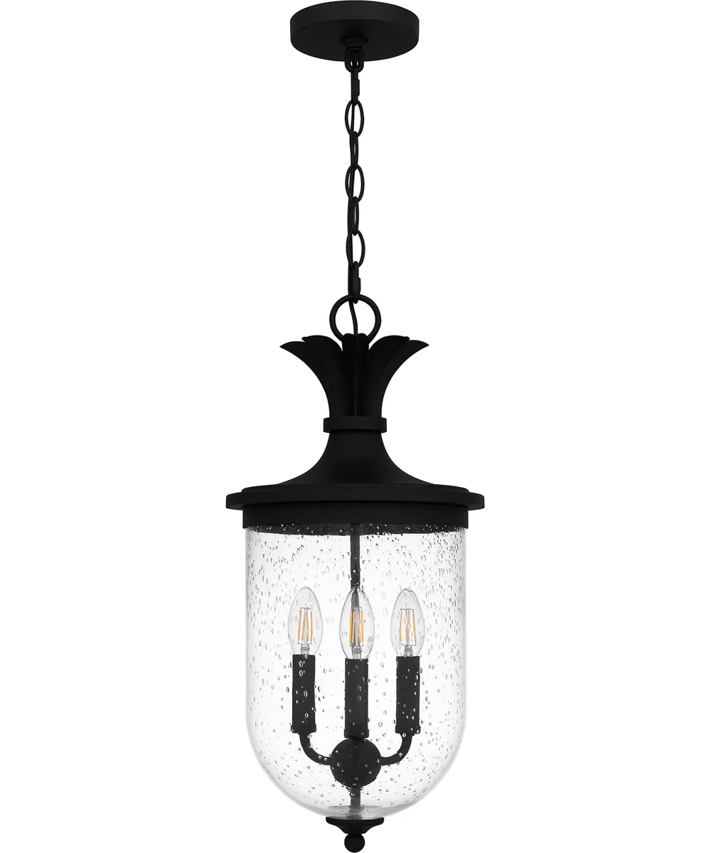 Havana Large 3-light Outdoor Pendant Light Earth Black - Image 2