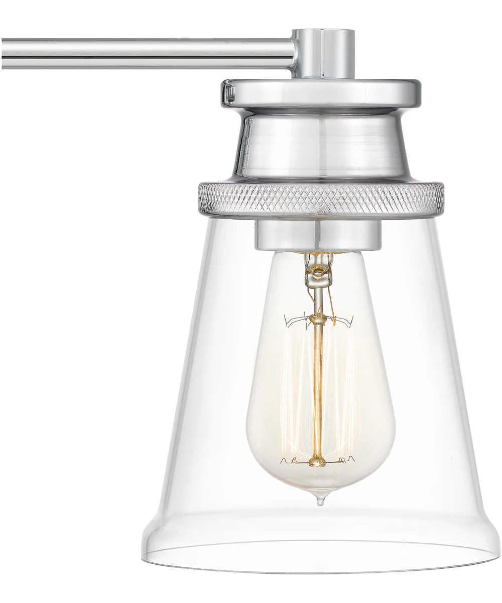 Haverfield Extra Large 4-light Bath Light Polished Chrome - Image 6