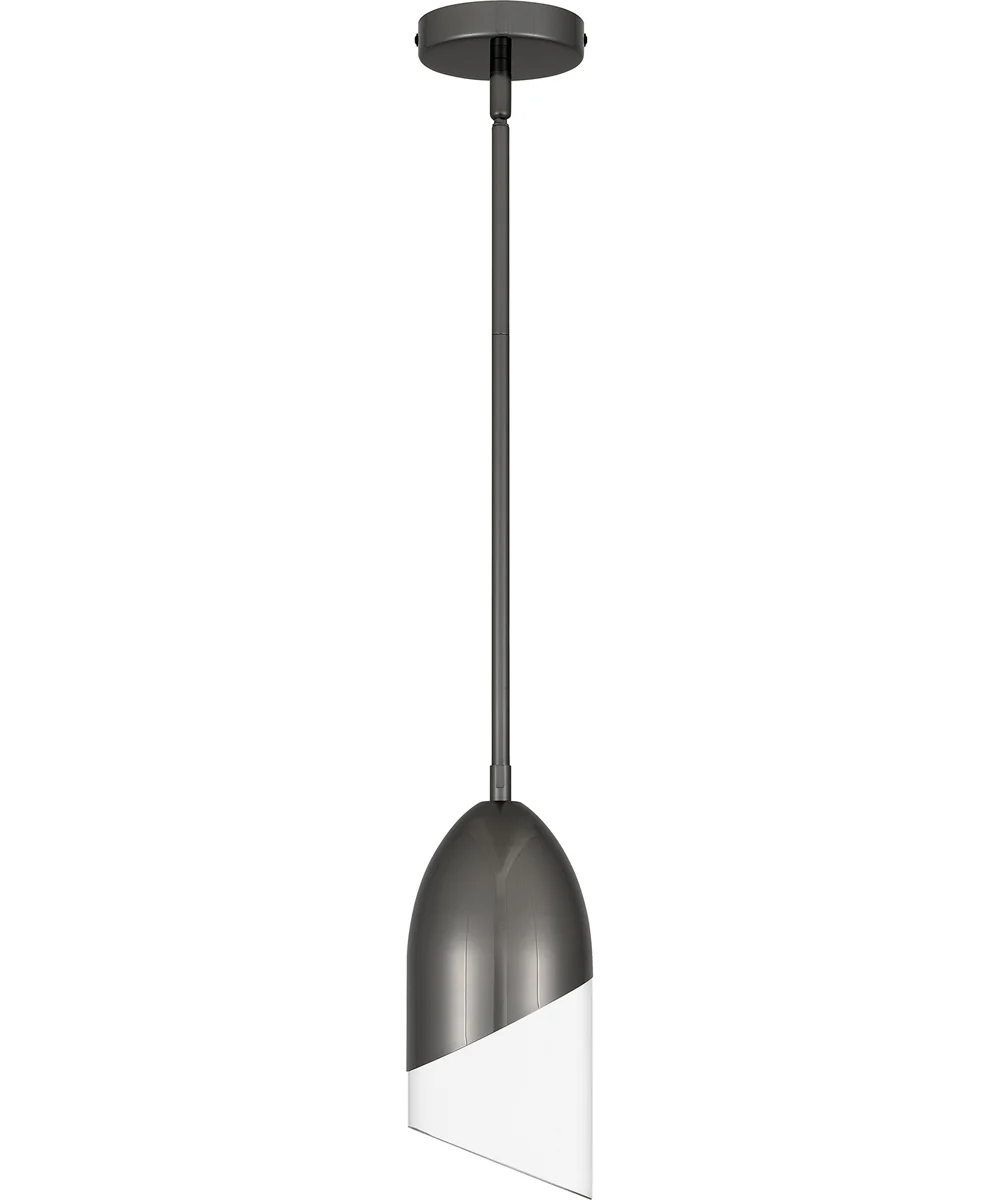 Haynes Small 1-light Mini Pendant Black Chrome - Image 3