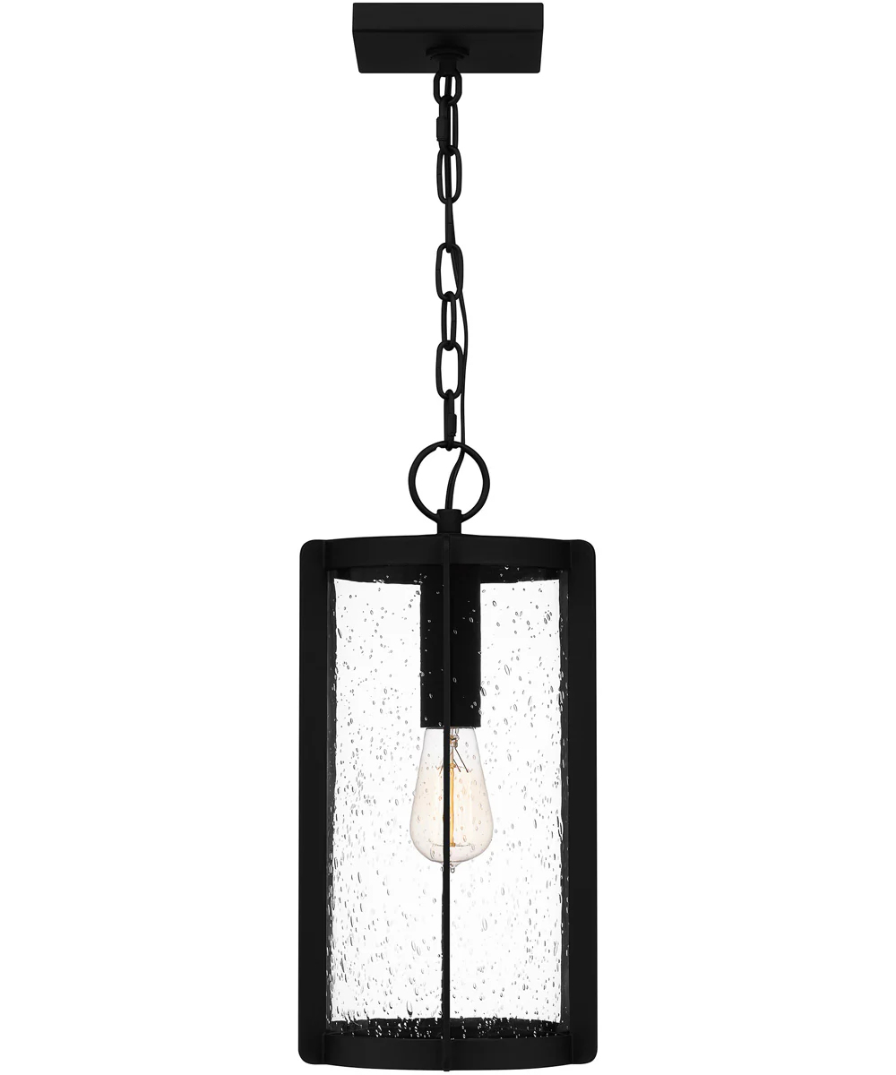 Hazel Large 1-light Outdoor Pendant Light Coastal Armour Aluminum Earth Black - Image 4