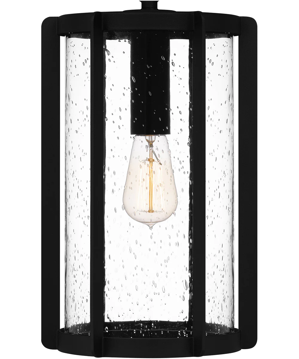 Hazel Large 1-light Outdoor Pendant Light Coastal Armour Aluminum Earth Black - Image 6
