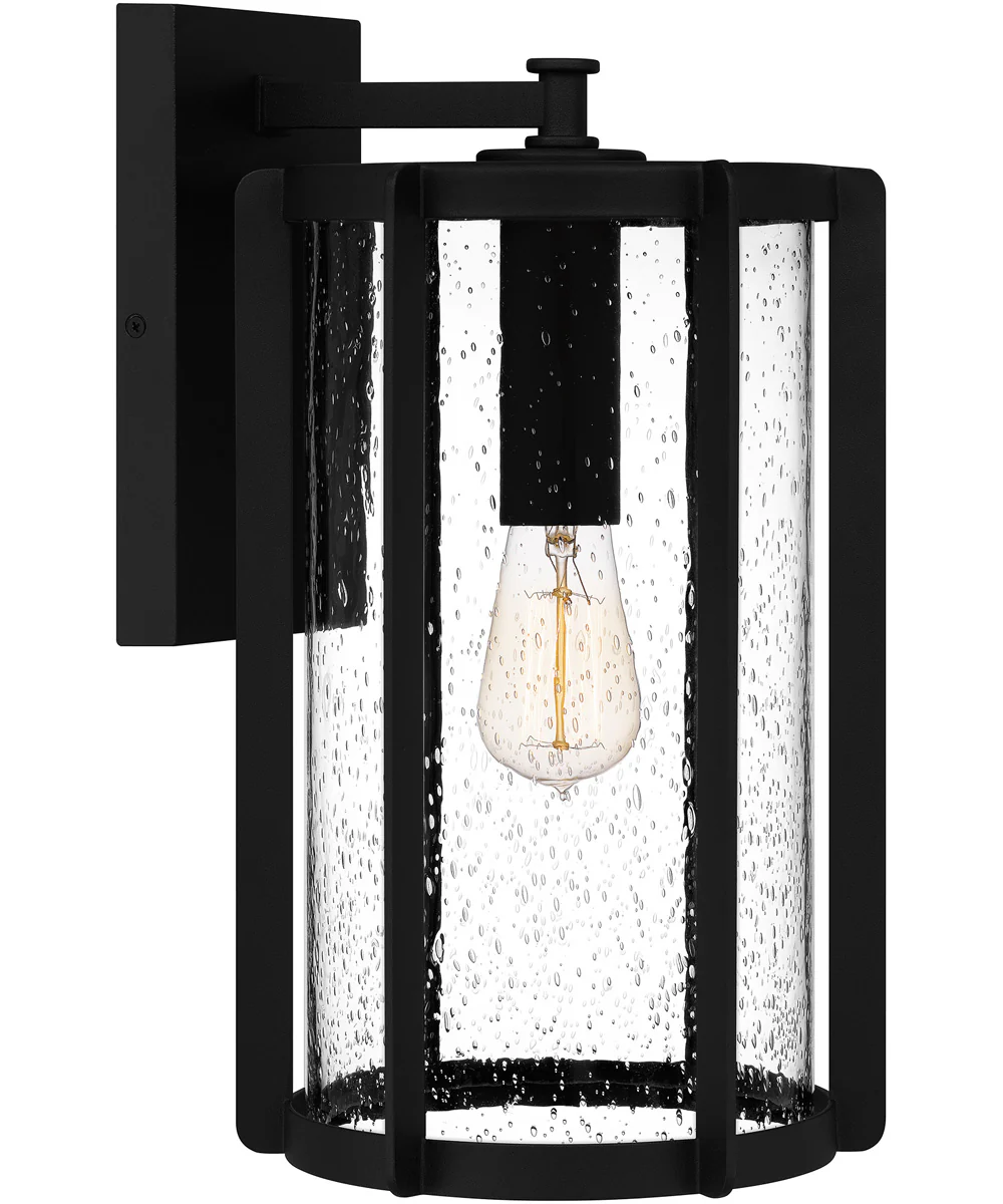 Hazel Large 1-light Outdoor Wall Light  Coastal Armour Aluminum Earth Black - Image 2