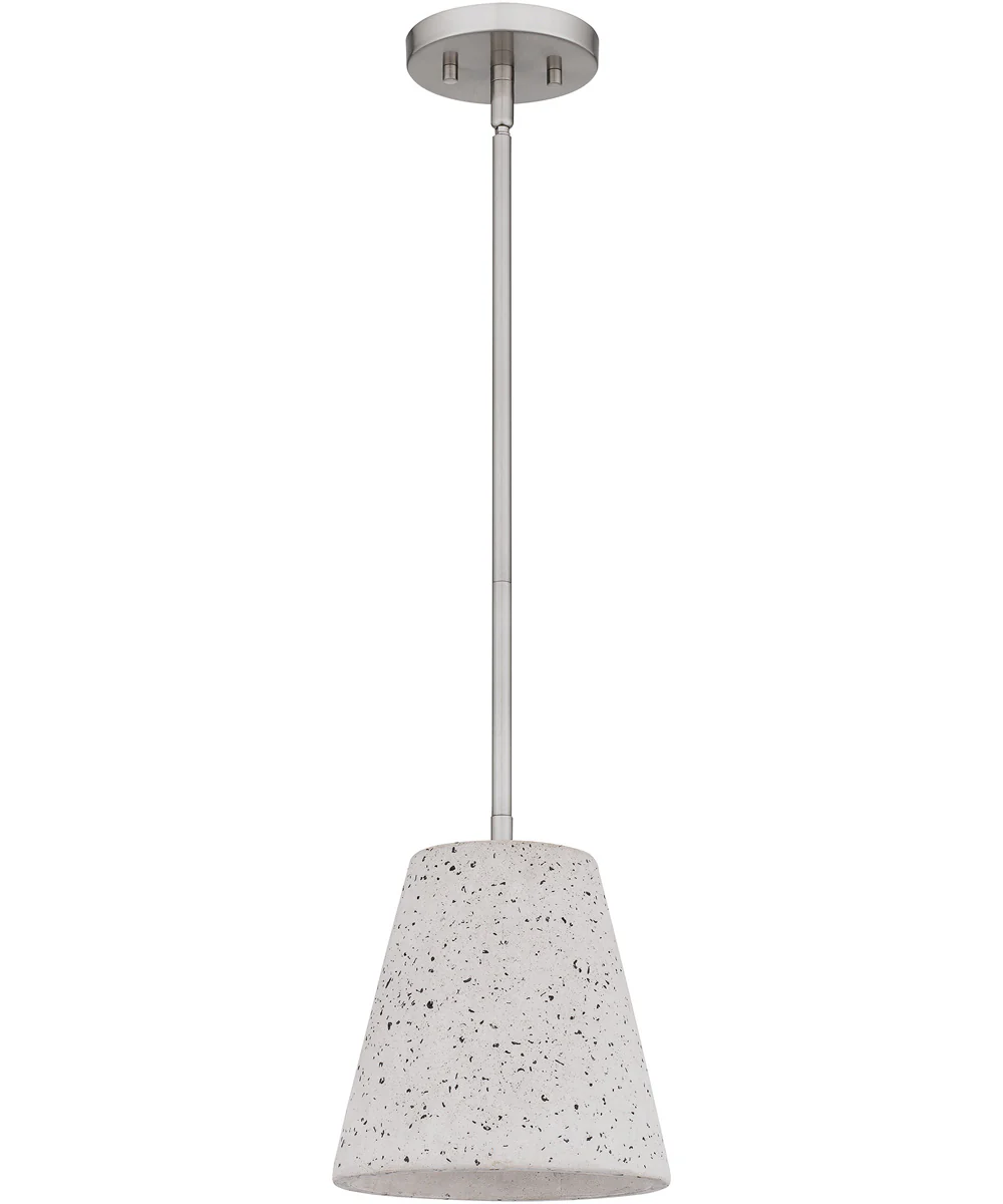 Hazel Small 1-light Mini Pendant Brushed Nickel - Image 3