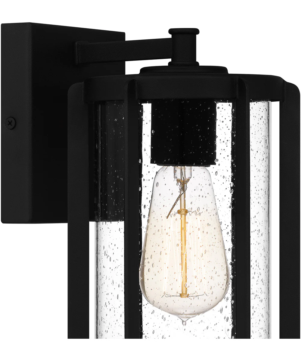 Hazel Small 1-light Outdoor Wall Light Coastal Armour Aluminum Earth Black - Image 6