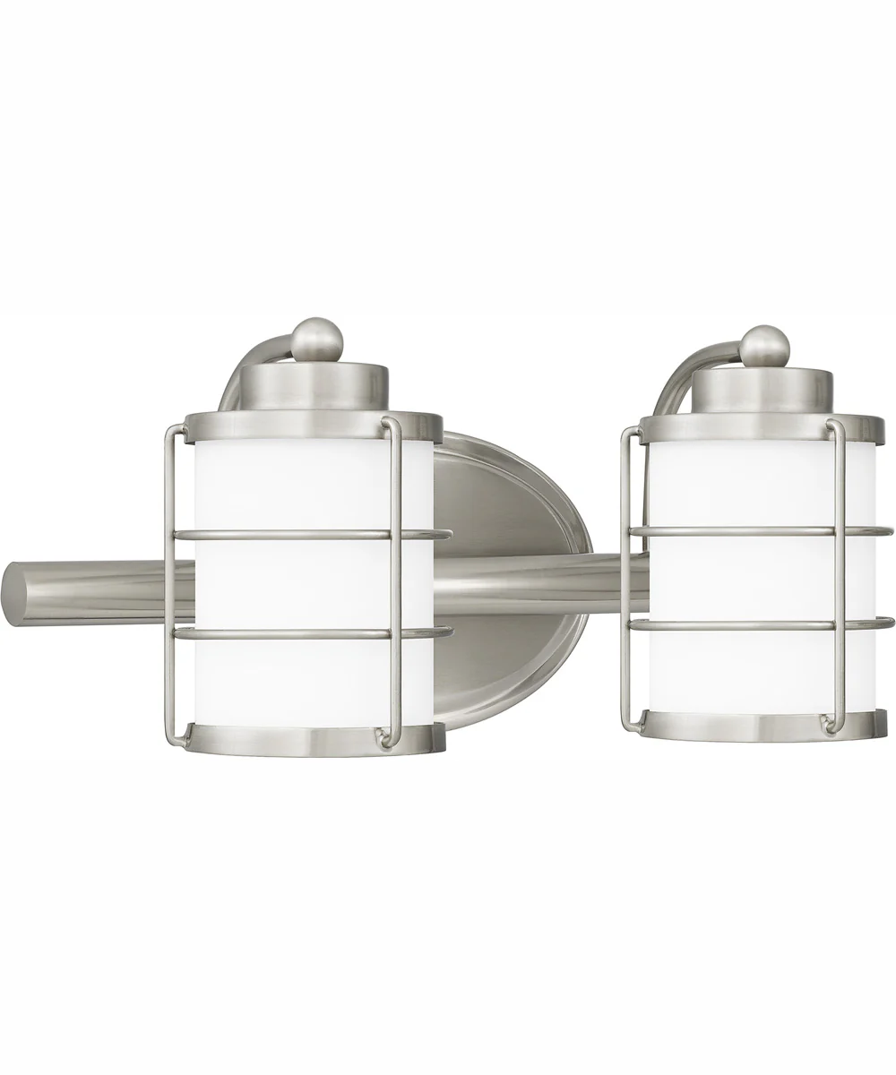 Hazlett Medium 2-light Bath Light Brushed Nickel - Image 4