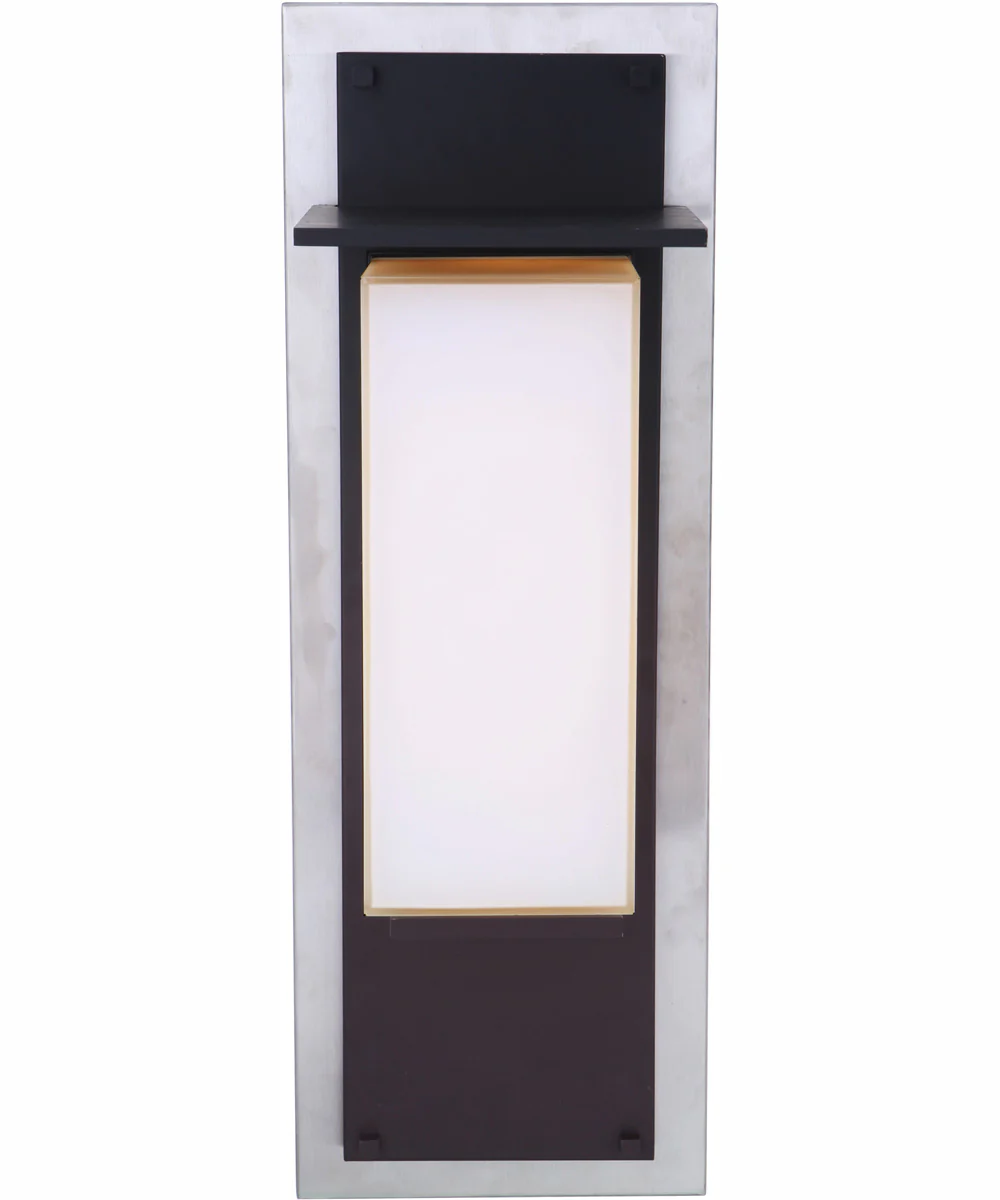 Heights 1-Light Outdoor Wall Lantern Stainless Steel / Midnight - Image 2