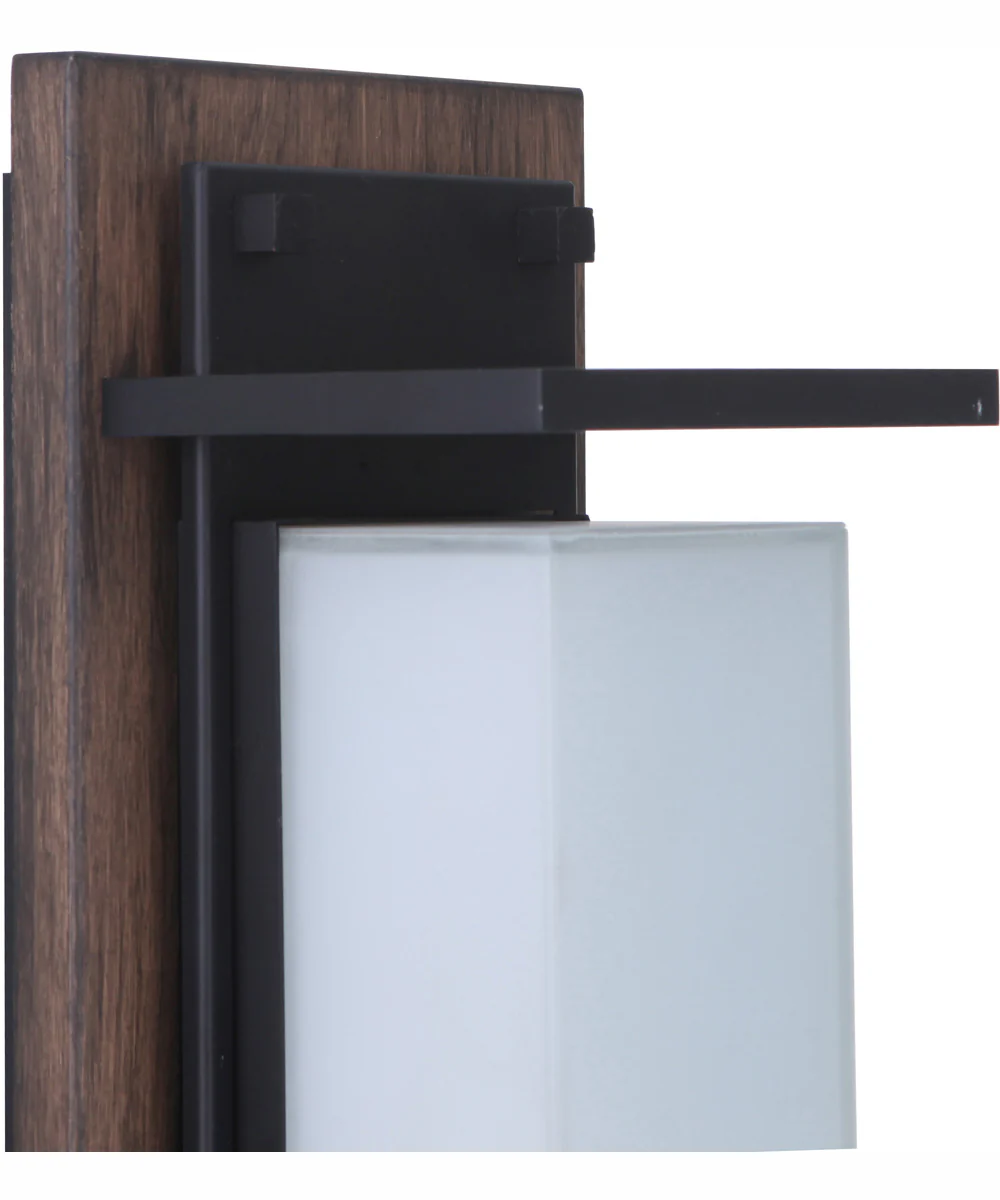 Heights 1-Light Outdoor Wall Lantern Whiskey Barrel / Midnight - Image 7