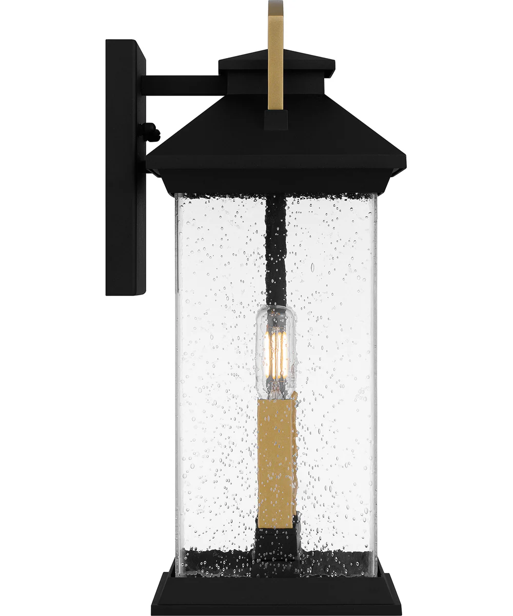 Henderson Medium 2-light Outdoor Wall Light Coastal Armour Aluminum Earth Black - Image 4