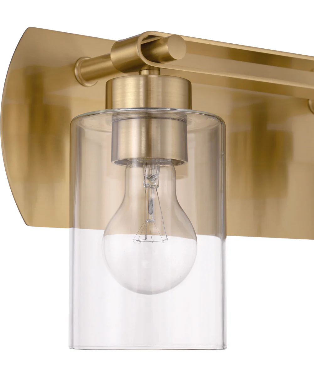 Hendrix 2-Light Lighting Satin Brass - Image 6