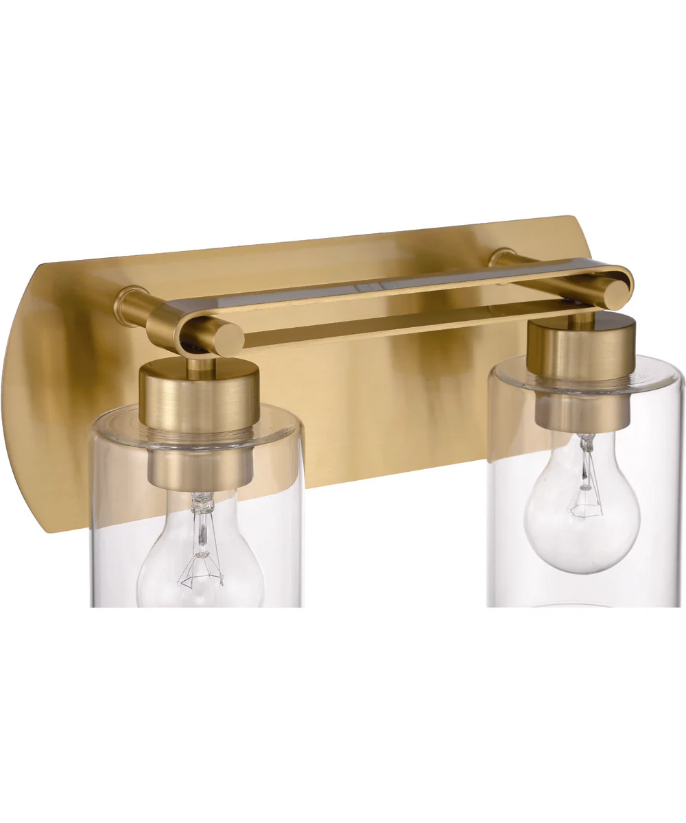 Hendrix 2-Light Lighting Satin Brass - Image 7