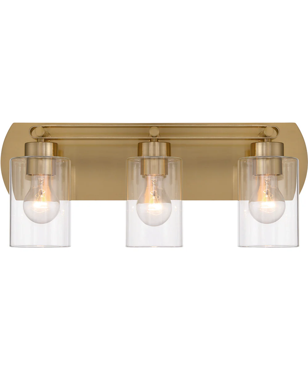Hendrix 3-Light Lighting Satin Brass - Image 4