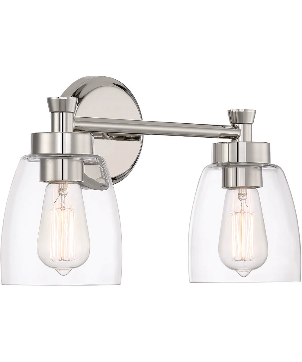 Henning 2-Light Vanity Polished Nickel - Image 2