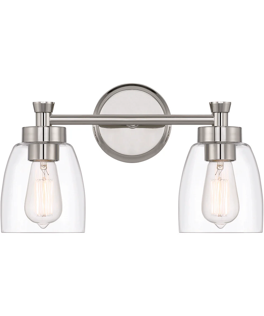 Henning 2-Light Vanity Polished Nickel - Image 4