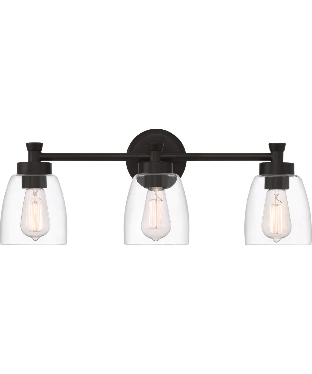 Henning 3-Light Vanity Flat Black - Image 4