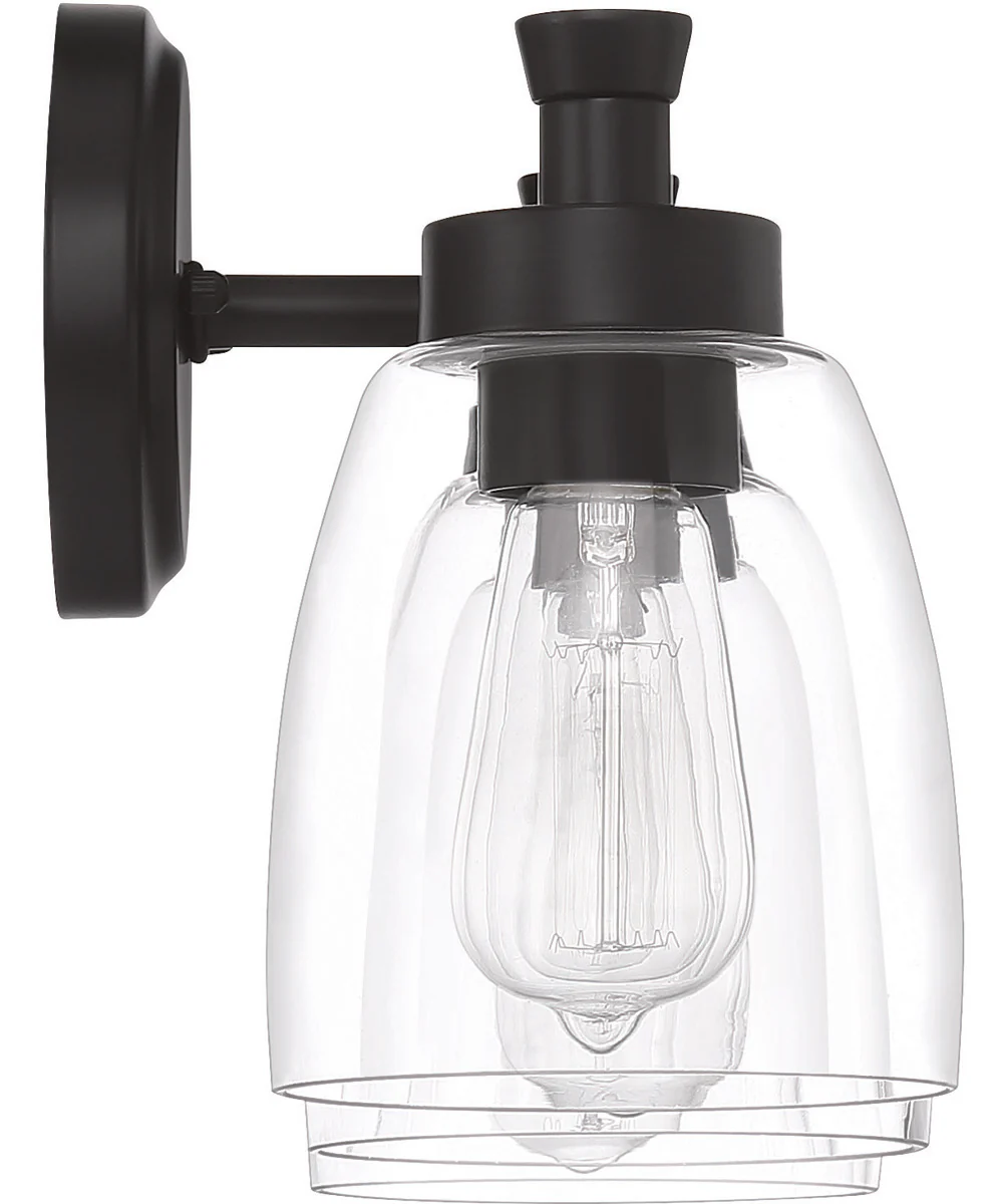 Henning 3-Light Vanity Flat Black - Image 5