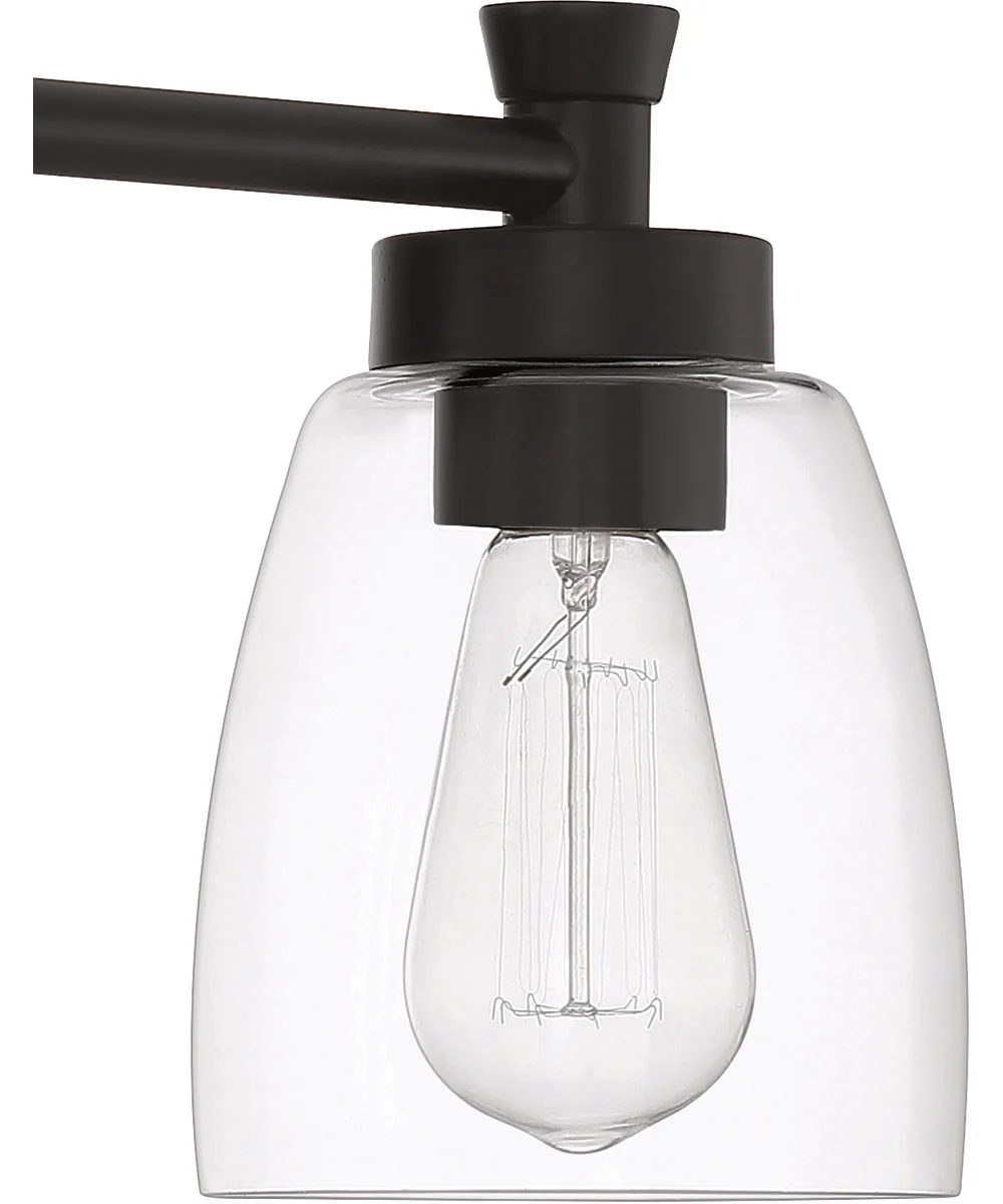 Henning 3-Light Vanity Flat Black - Image 6