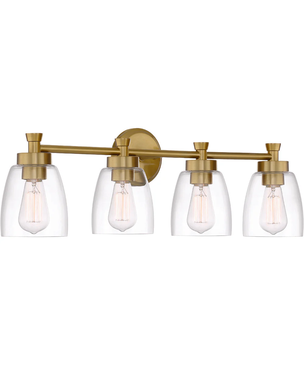 Henning 4-Light Vanity Satin Brass - Image 2