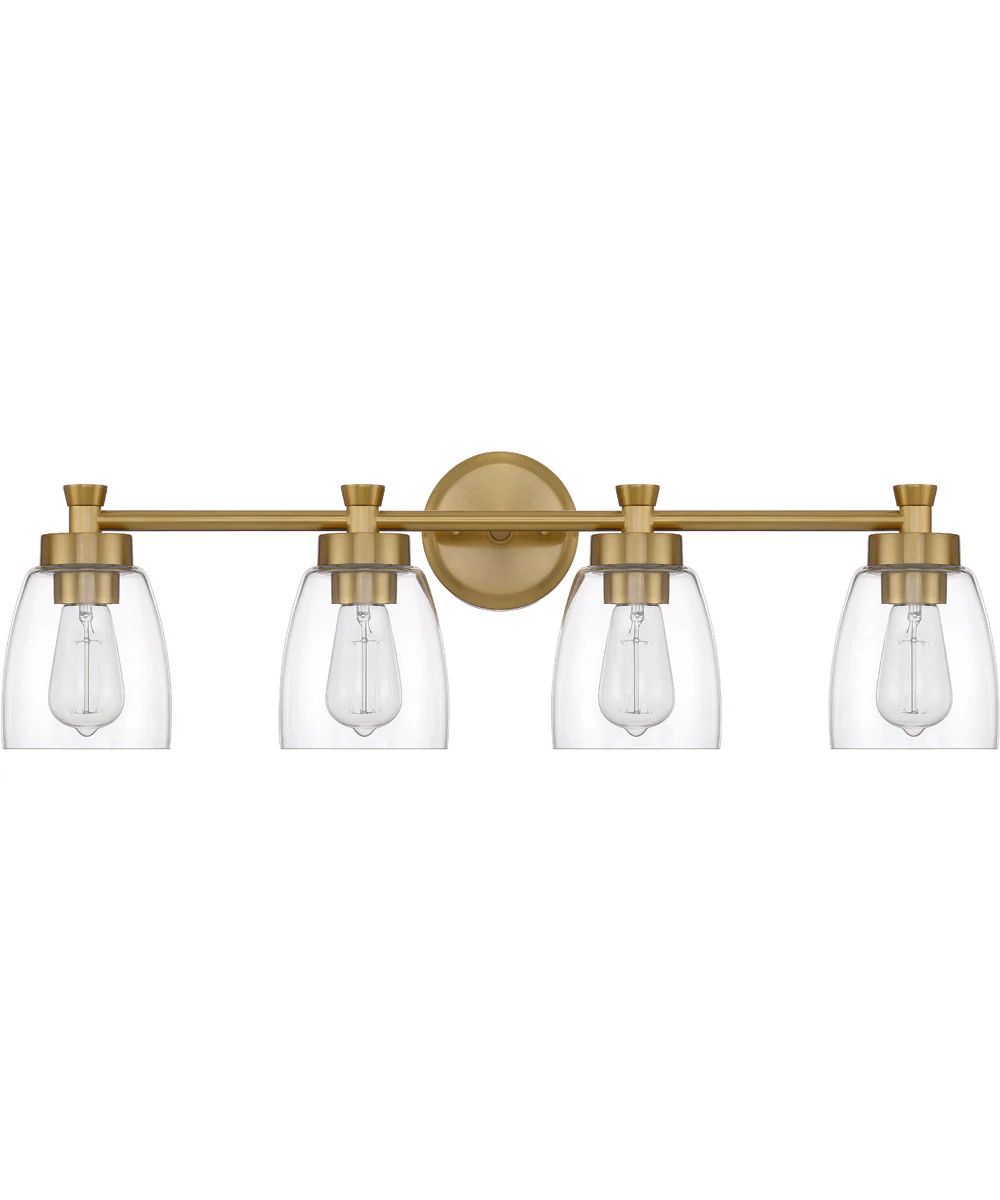 Henning 4-Light Vanity Satin Brass - Image 3