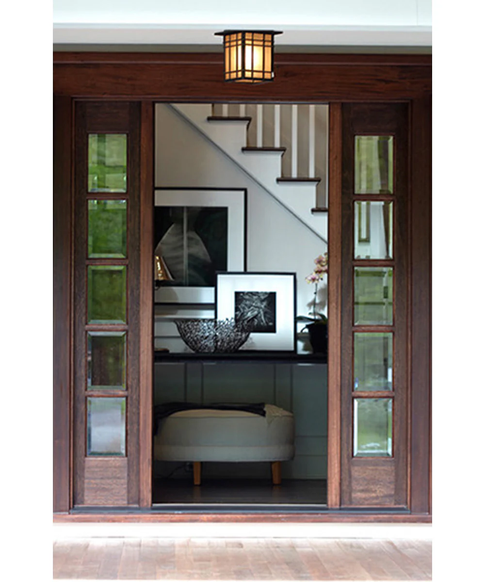 Hillcrest Large 1-light Outdoor Pendant Light Imperial Bronze - Image 3