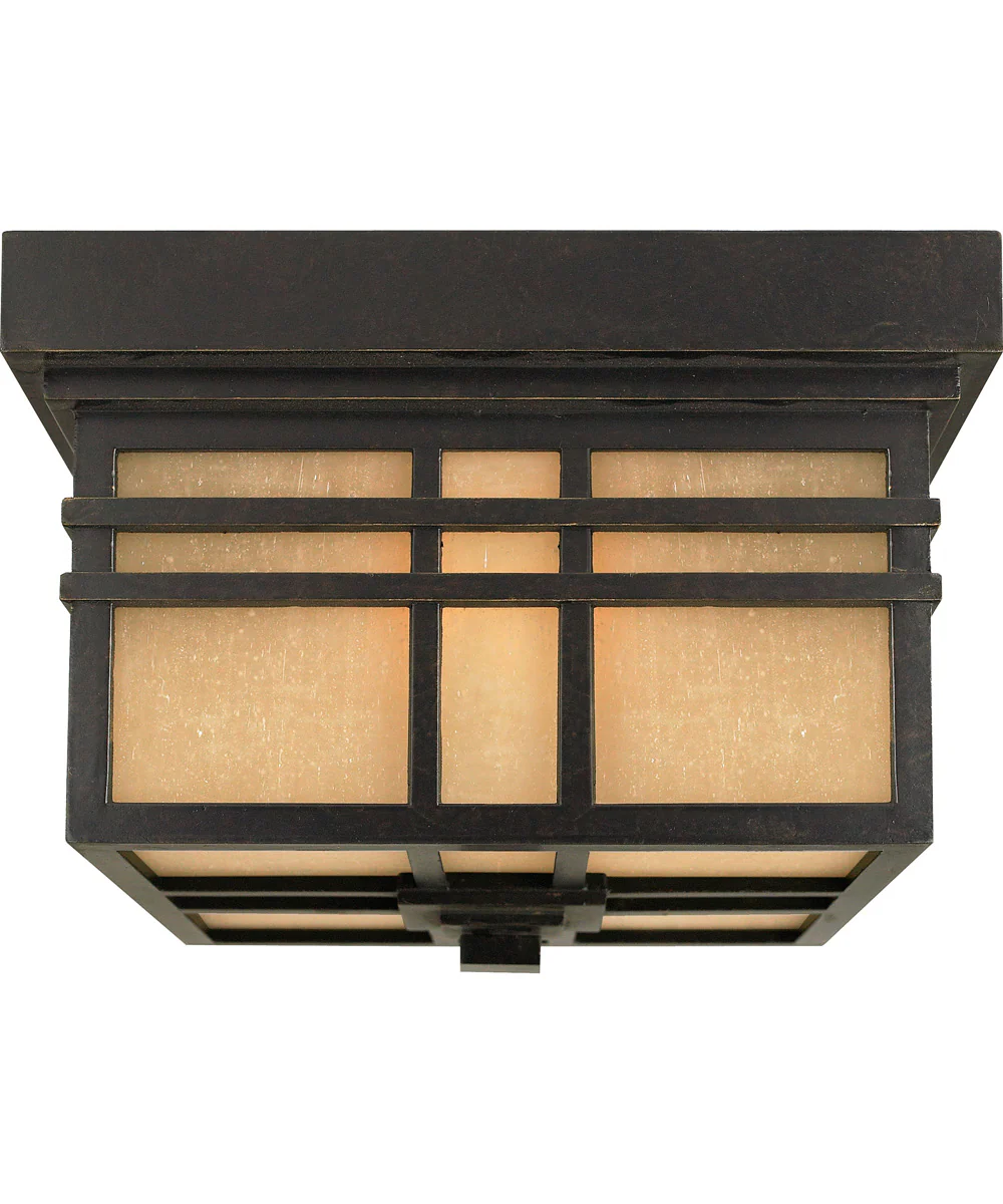 Hillcrest Medium 2-light Outdoor Ceiling Light Imperial Bronze