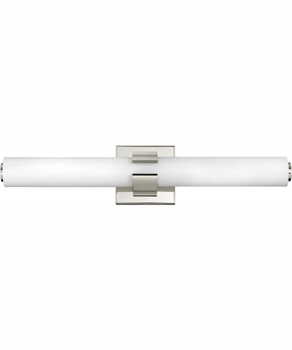 Aiden LED-Light Medium LED Vanity in Polished Nickel