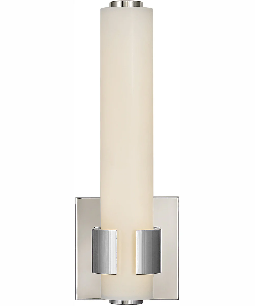 Aiden LED-Light Small LED Sconce in Polished Nickel - Image 3