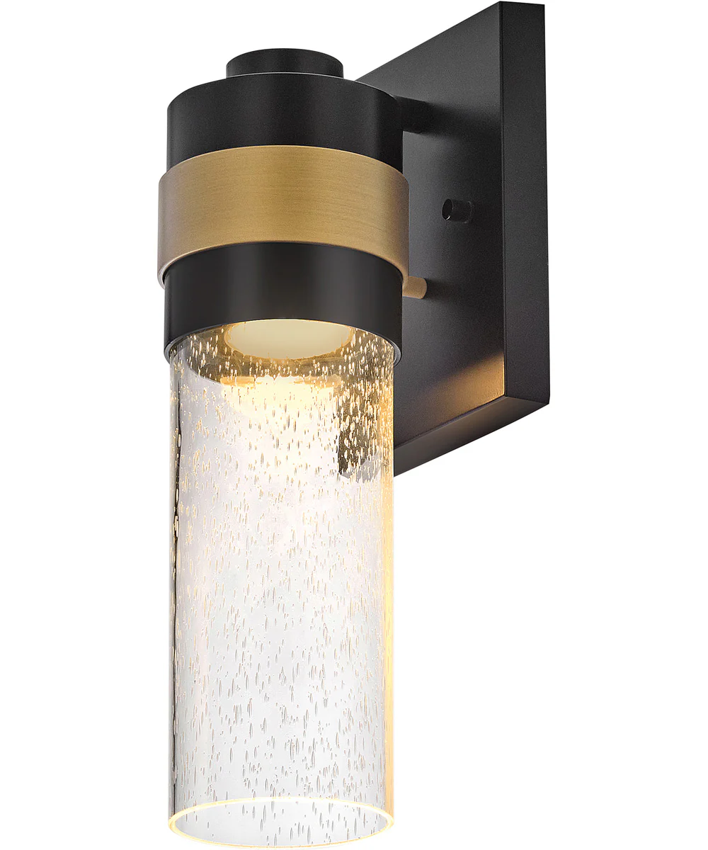 Albie 1-Light Small Wall Mount Lantern in Black - Image 5