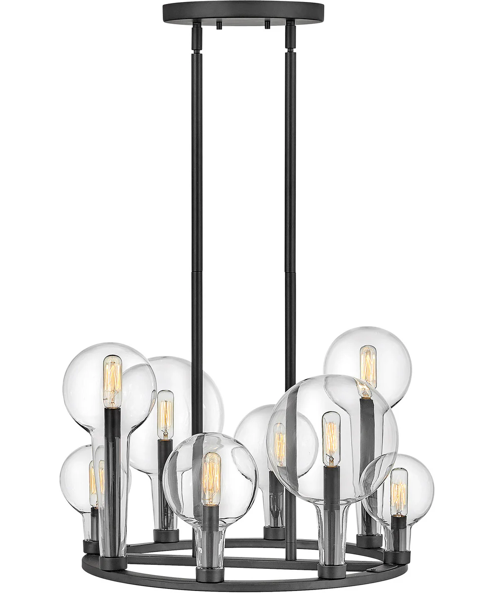 Alchemy 8-Light Medium Single Tier in Black