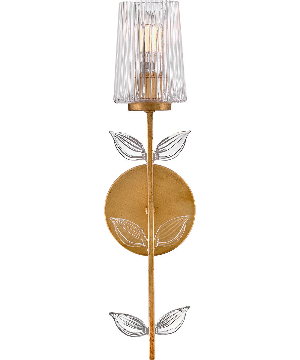 Aliso 1-Light Medium Single Light Sconce in Distressed Brass - Image 3