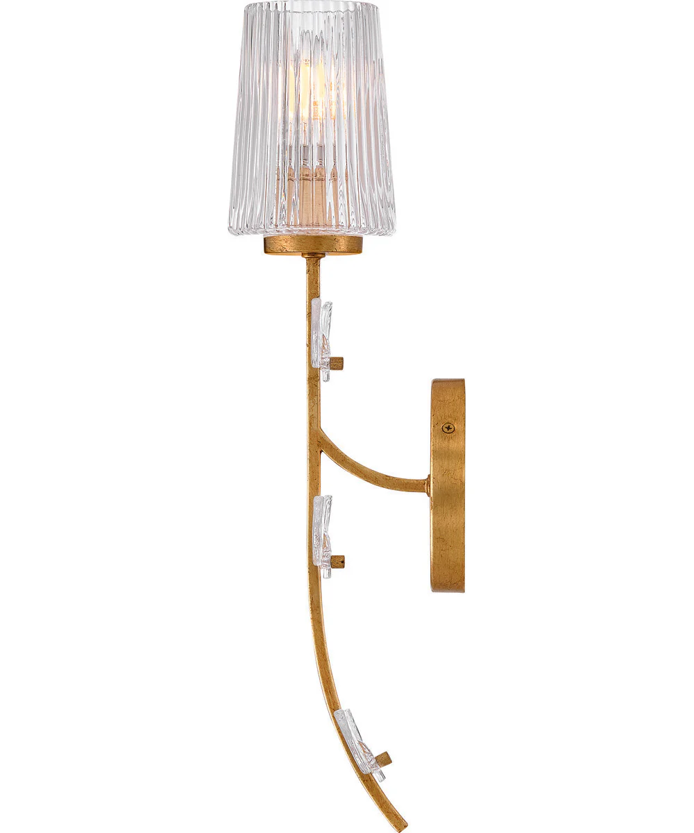 Aliso 1-Light Medium Single Light Sconce in Distressed Brass - Image 5
