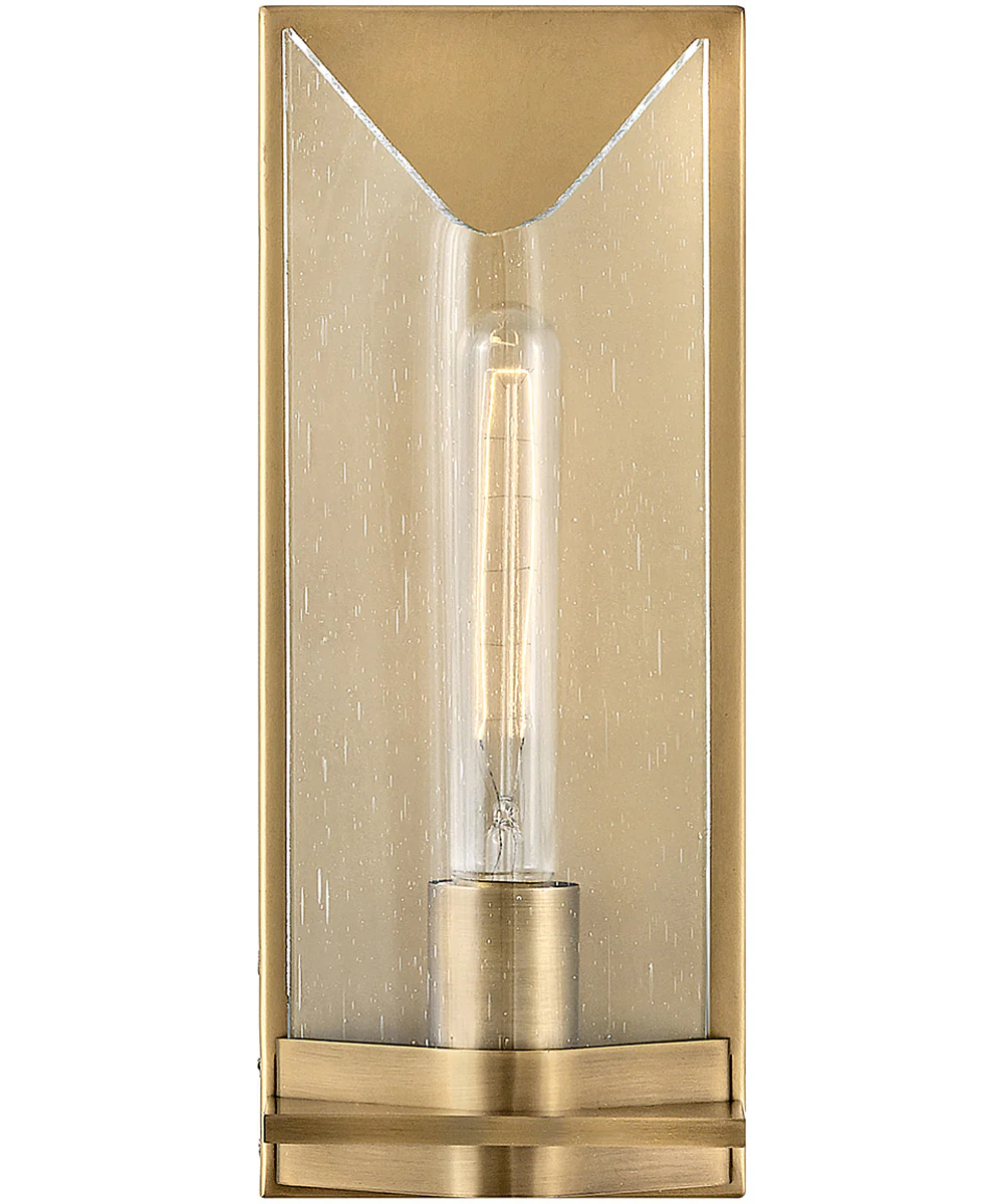 Astoria 1-Light Single Light Vanity in Heritage Brass