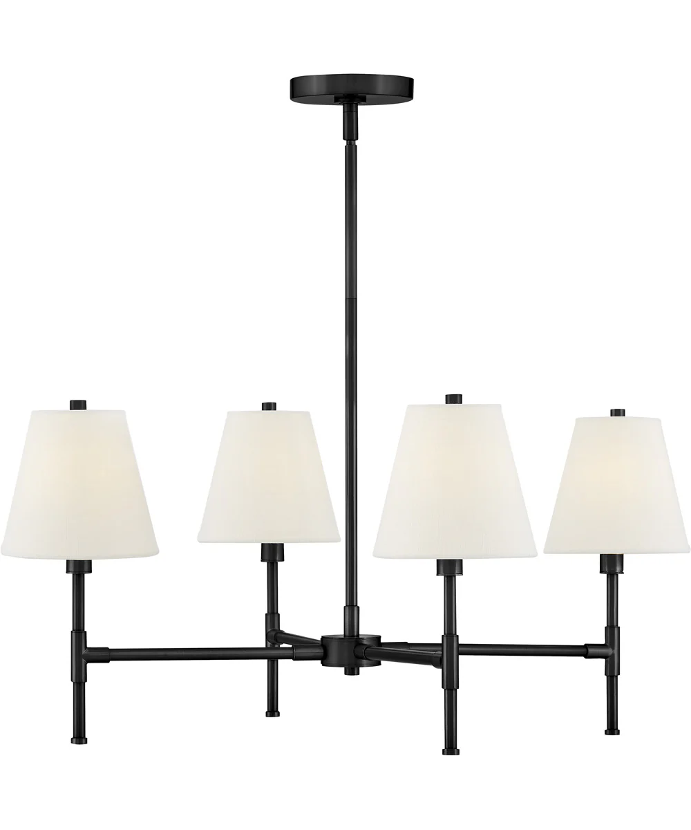 Beale 4-Light Medium Single Tier in Black - Image 2