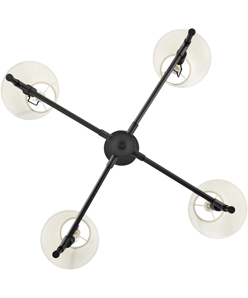 Beale 4-Light Medium Single Tier in Black - Image 5