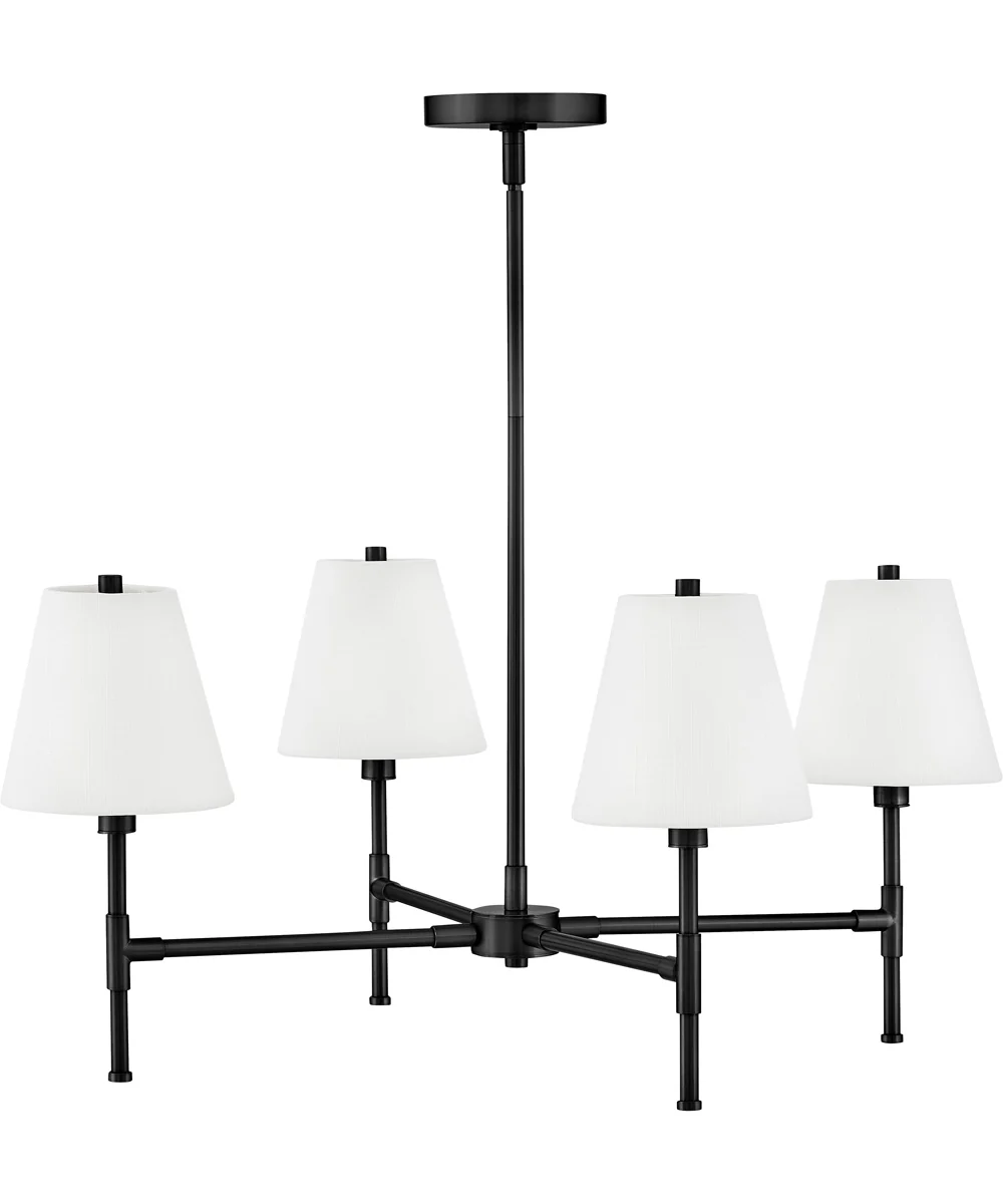 Beale 4-Light Medium Single Tier in Black - Image 6