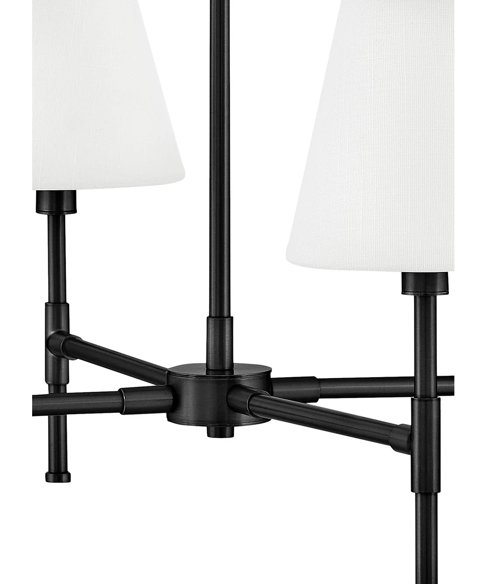 Beale 4-Light Medium Single Tier in Black - Image 9