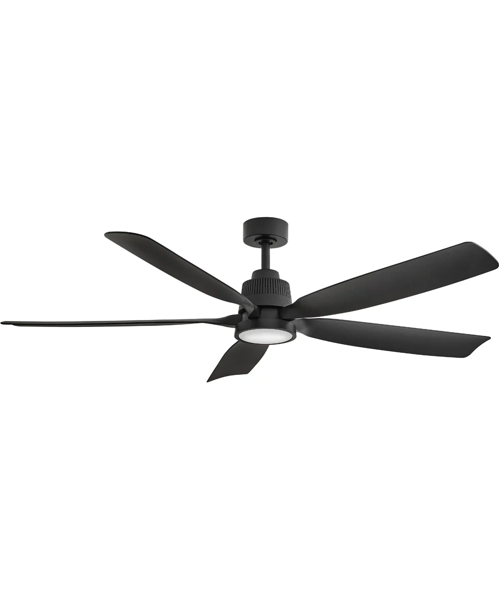Bodin 64" LED Smart Fan Matte Black