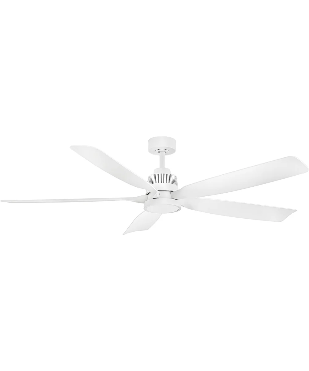 Bodin 64" LED Smart Fan Matte White - Image 2