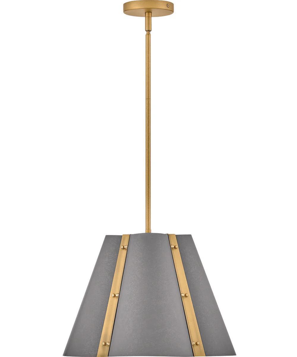 Bowman 1-Light Medium Pendant in Slate Bronze - Image 3