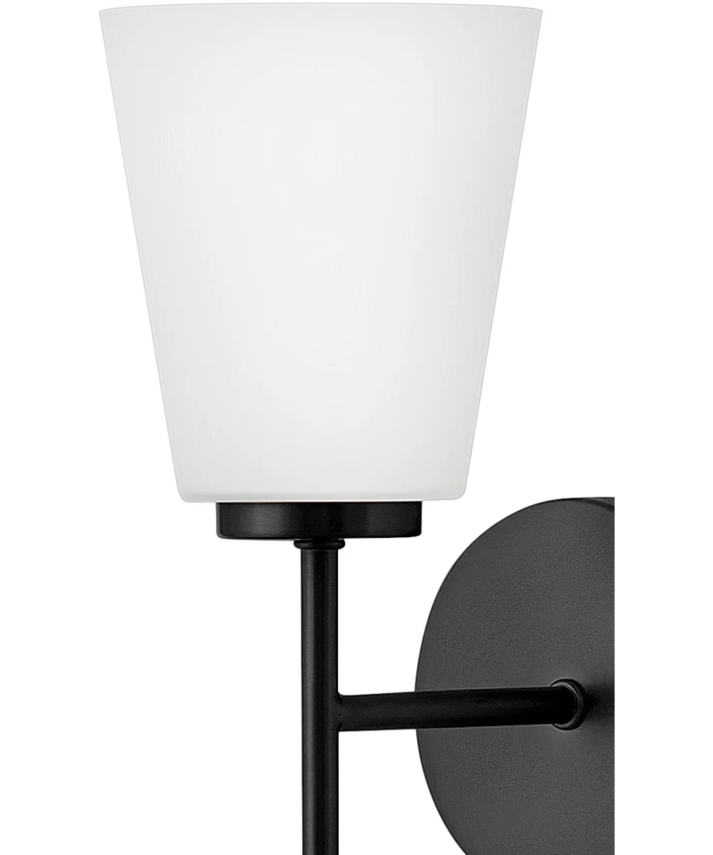 Bri 1-Light Medium Single Light Vanity in Black - Image 6