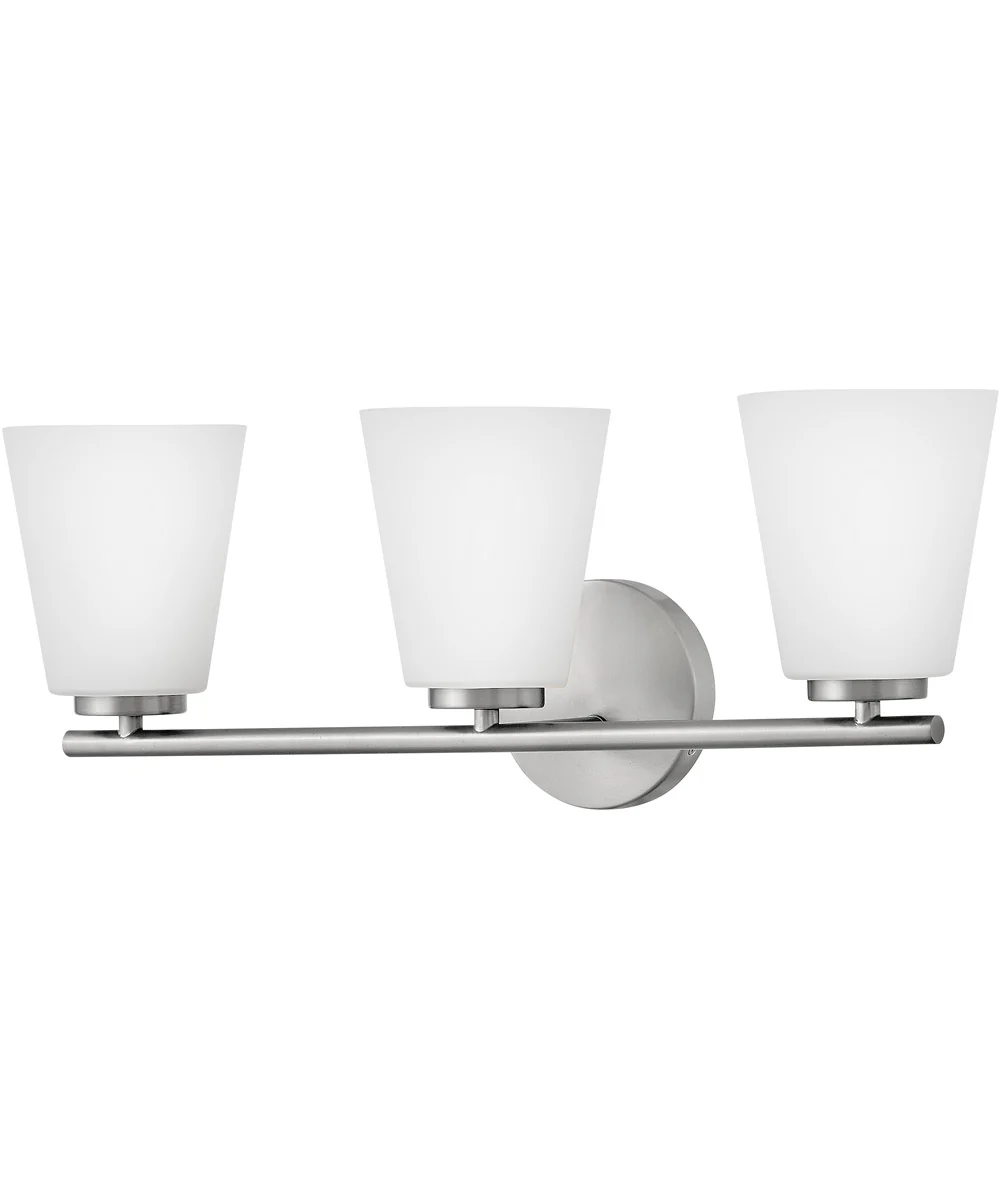Bri 3-Light Medium Three Light Vanity in Brushed Nickel - Image 4