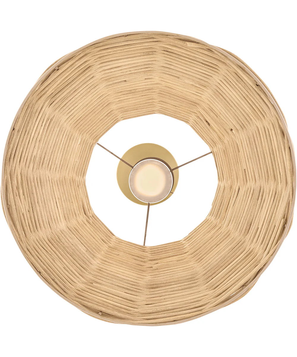 Brynn 1-Light Medium Pendant in Lacquered Brass - Image 4