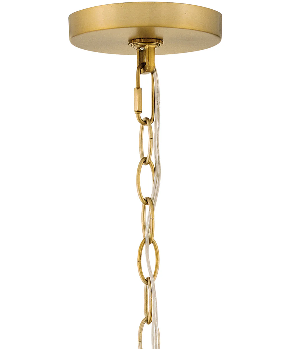 Brynn 1-Light Medium Pendant in Lacquered Brass - Image 5