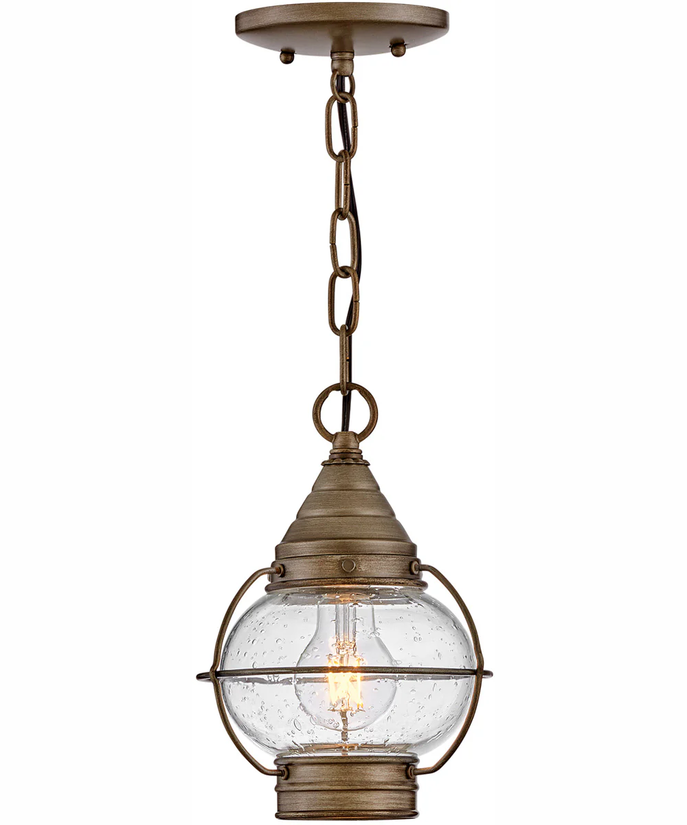 Cape Cod 1-Light Small Convertible Flush Mount in Burnished Bronze - Image 3