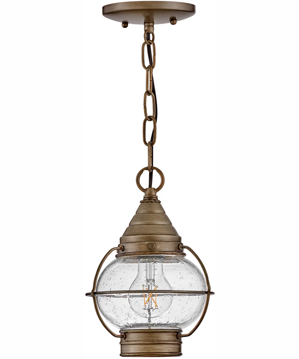 Cape Cod 1-Light Small Convertible Flush Mount in Burnished Bronze - Image 4