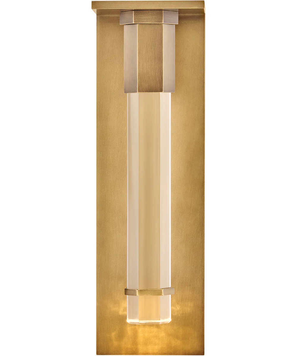 Cecily LED-Light Medium Wall Mount Lantern in Heritage Brass - Image 3