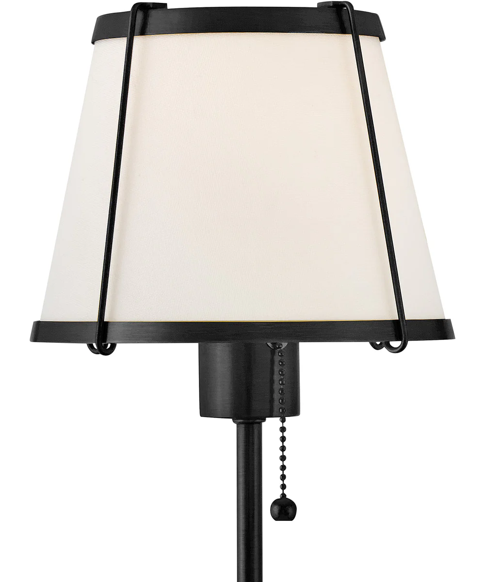 Clarke 1-Light Medium Single Light Sconce in Black - Image 6