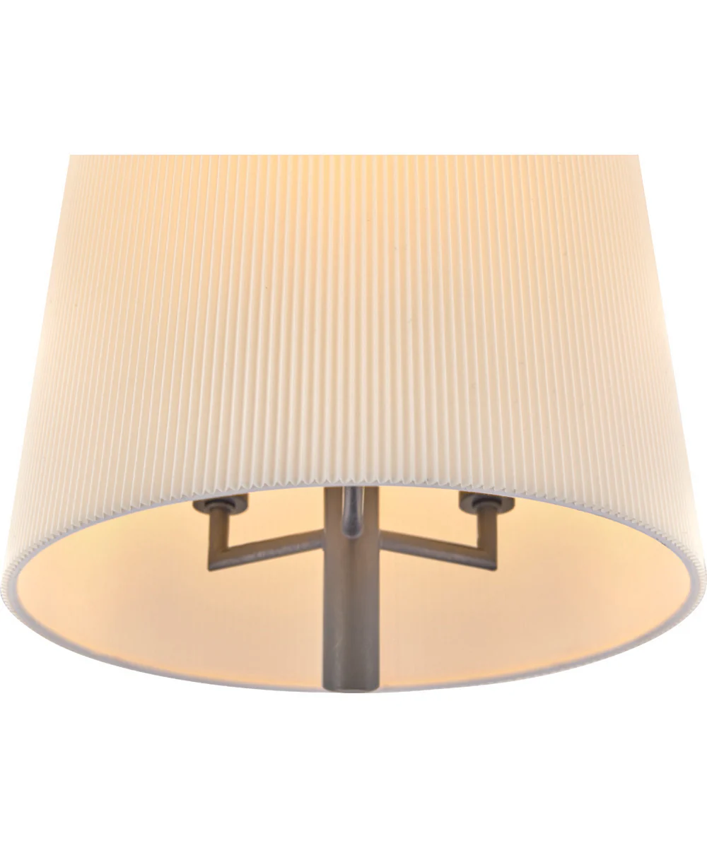 Clive 3-Light Small Semi-Flush Mount in Slate Bronze - Image 5
