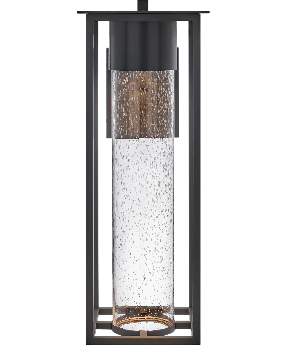 Coen Coastal Elements 1-Light Large Wall Mount Lantern in Black - Image 3