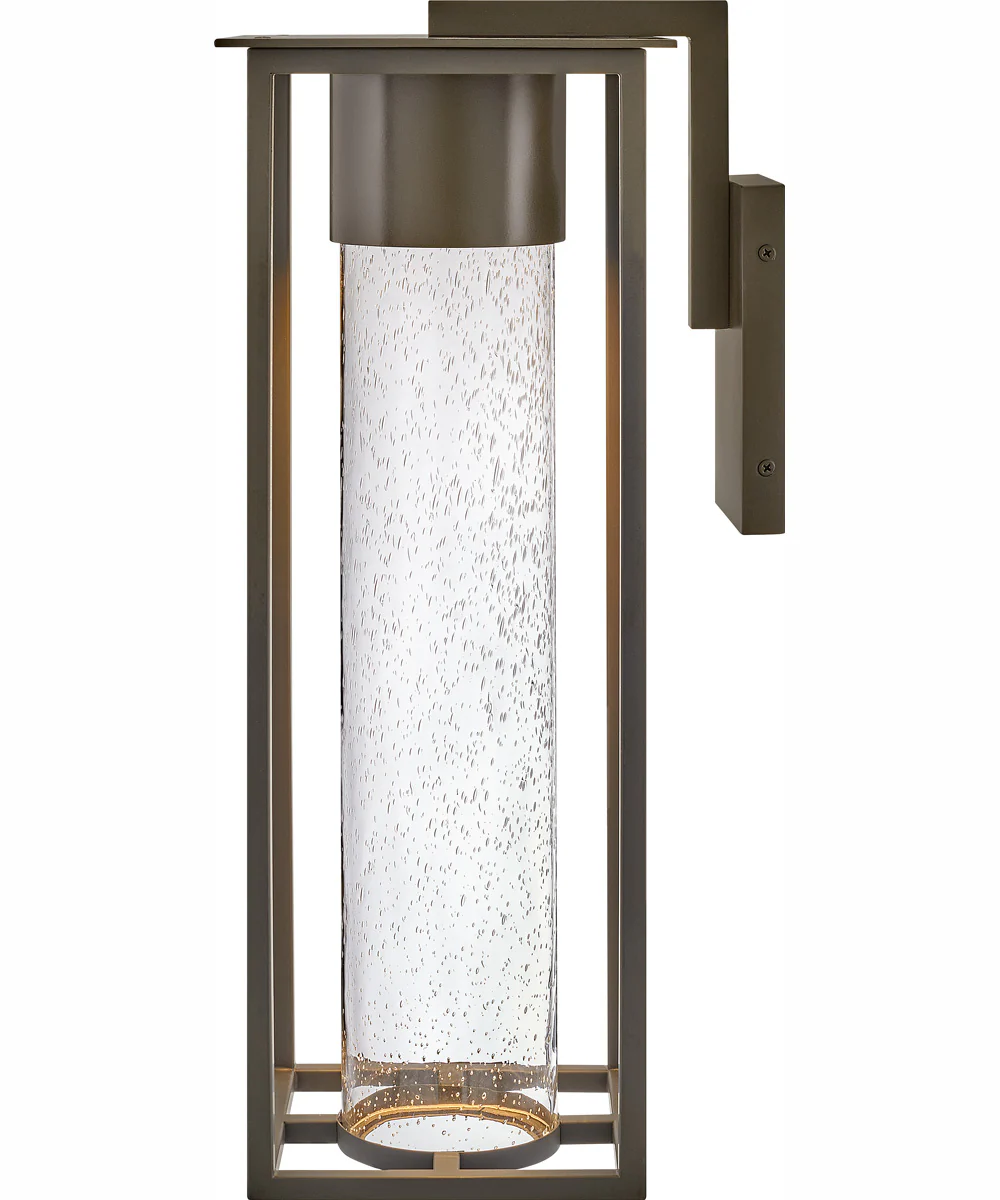 Coen Coastal Elements  1-Light Large Wall Mount Lantern in Oil Rubbed Bronze - Image 4