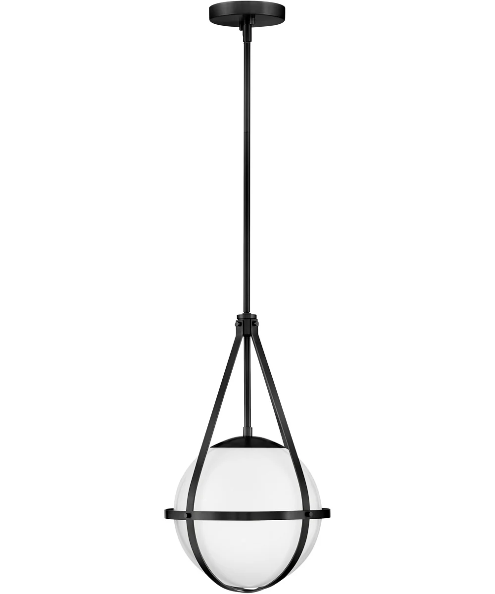 Colby 1-Light Small Pendant in Black